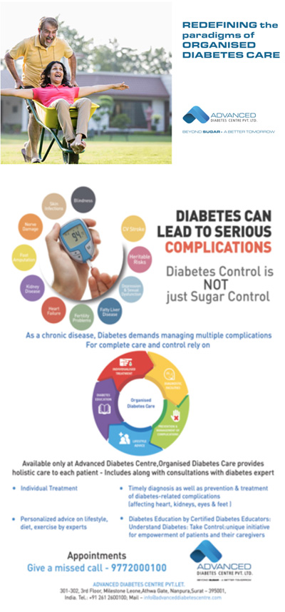 advanced diabetes centre - brand communciation